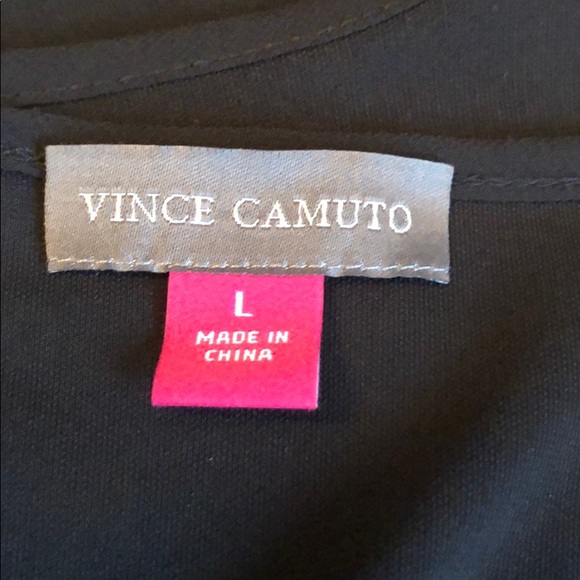 NWOT Vince Camuto Black Flare Dress - Picture 3 of 4